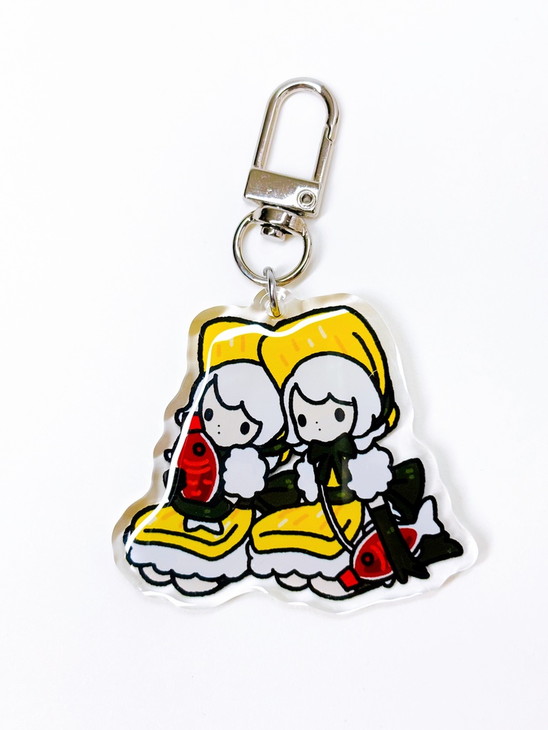 ぷっくりツヤツヤアクリルキーホルダー