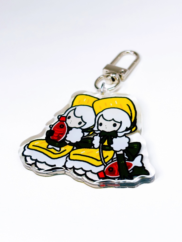 ぷっくりツヤツヤアクリルキーホルダー