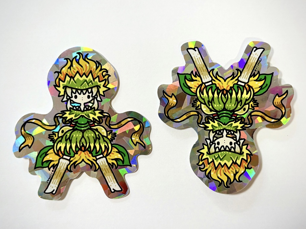 ステッカー/ドラゴン