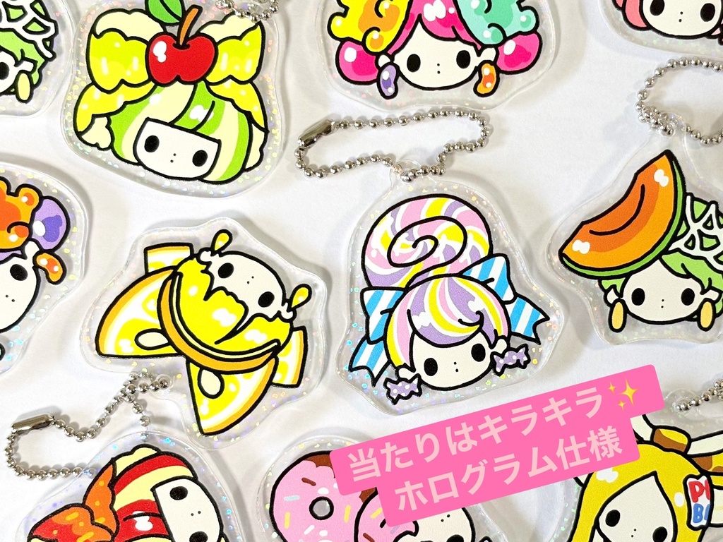 アクキー/くだもの・おかし(ランダム)