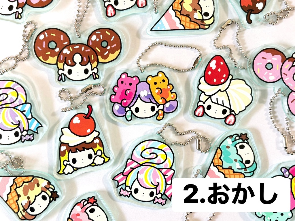 アクキー/くだもの・おかし(ランダム)