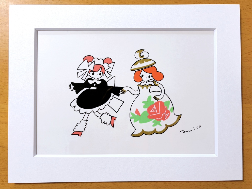 ドローイング原画（A5）