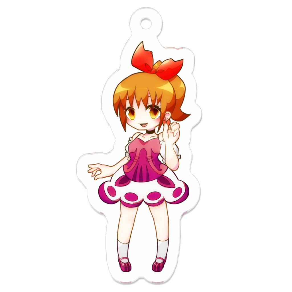code04ありす アクリルキーホルダー