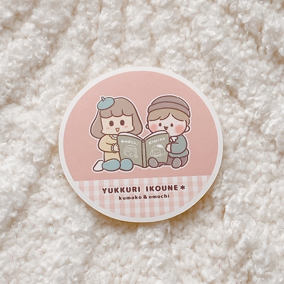 kumako×omochi　コラボステッカー
