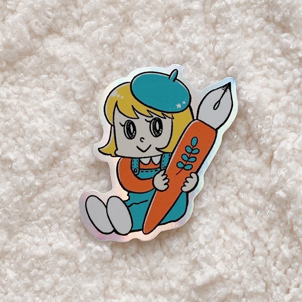 小松ナギ　ステッカー(スタンダード）