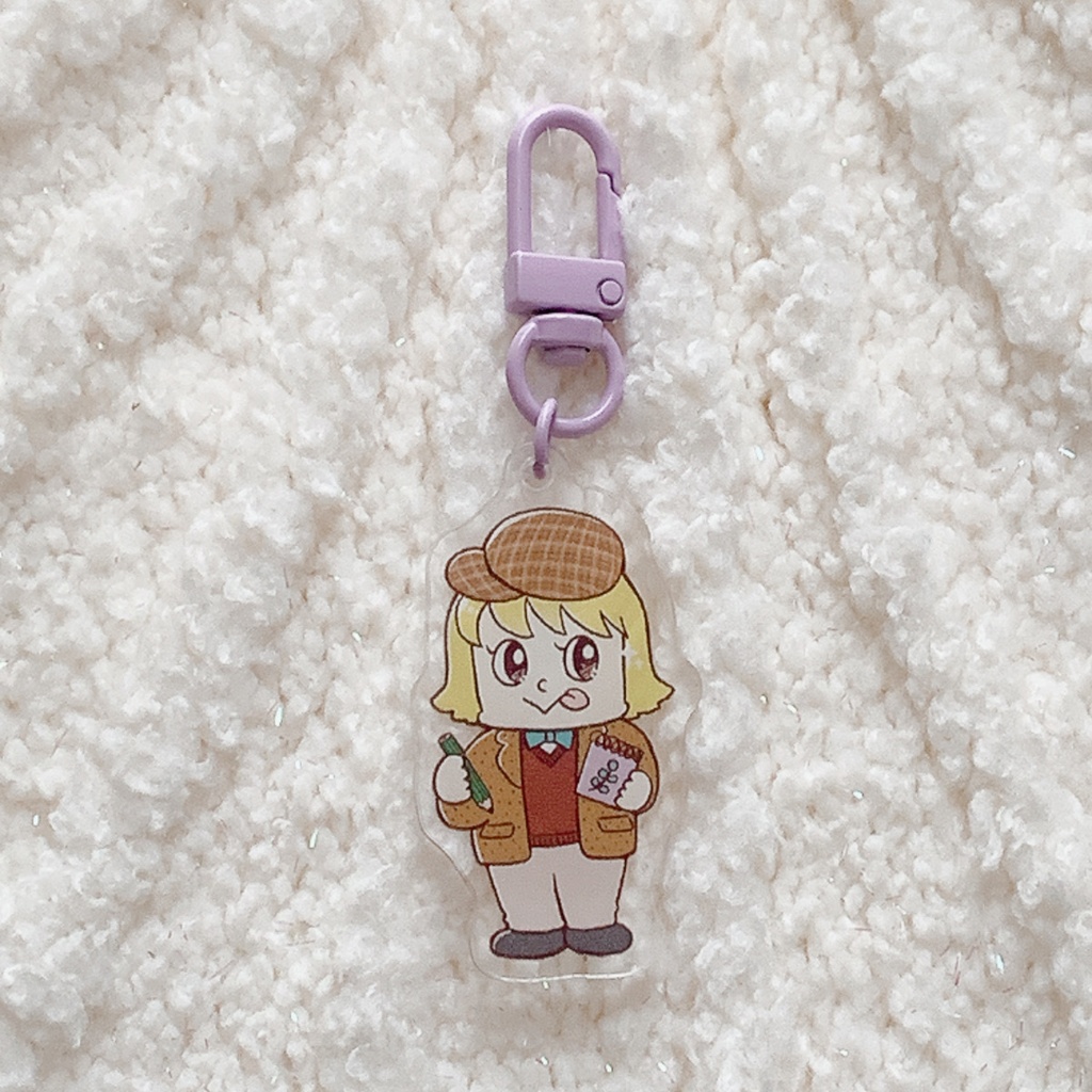 小松ナギ　アクリルキーホルダー(記者）