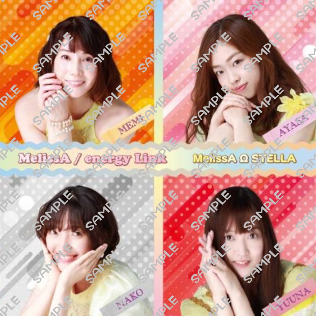 MelissA ・ energy Link / MelissA Ω STELLA  通常盤 メンバーカラーver.