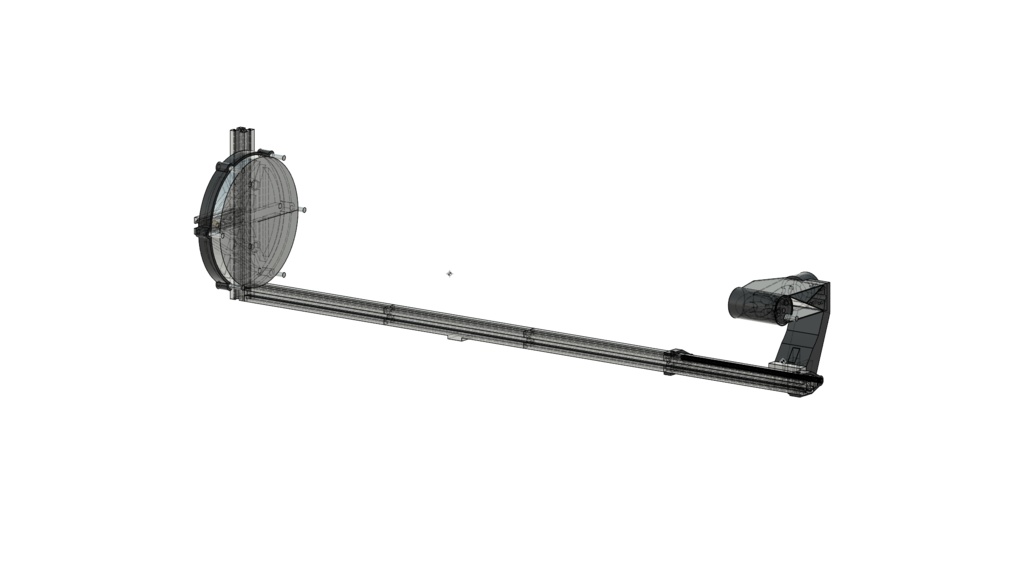 オープンフレーム反射望遠鏡パーツデータ（.3mf）