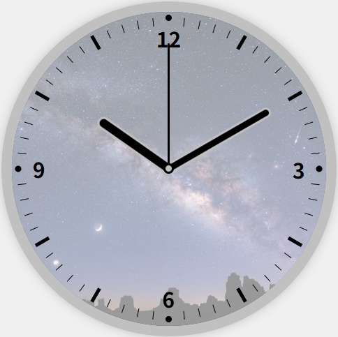 ブラウザで動くアナログ時計(AnalogClock)有料版
