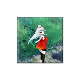 【缶バッジ】ツバキ/神社境内