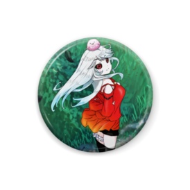 【缶バッジ】ツバキ/神社境内