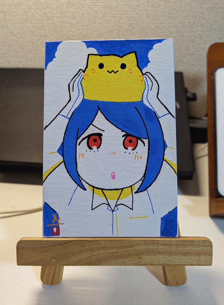 【みすけっと限定】カンバスイラスト