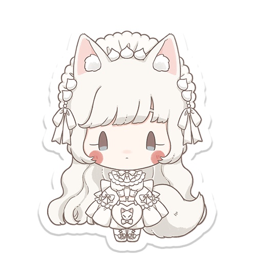 ゆるかわいいアクリルスタンド【メレンゲ】