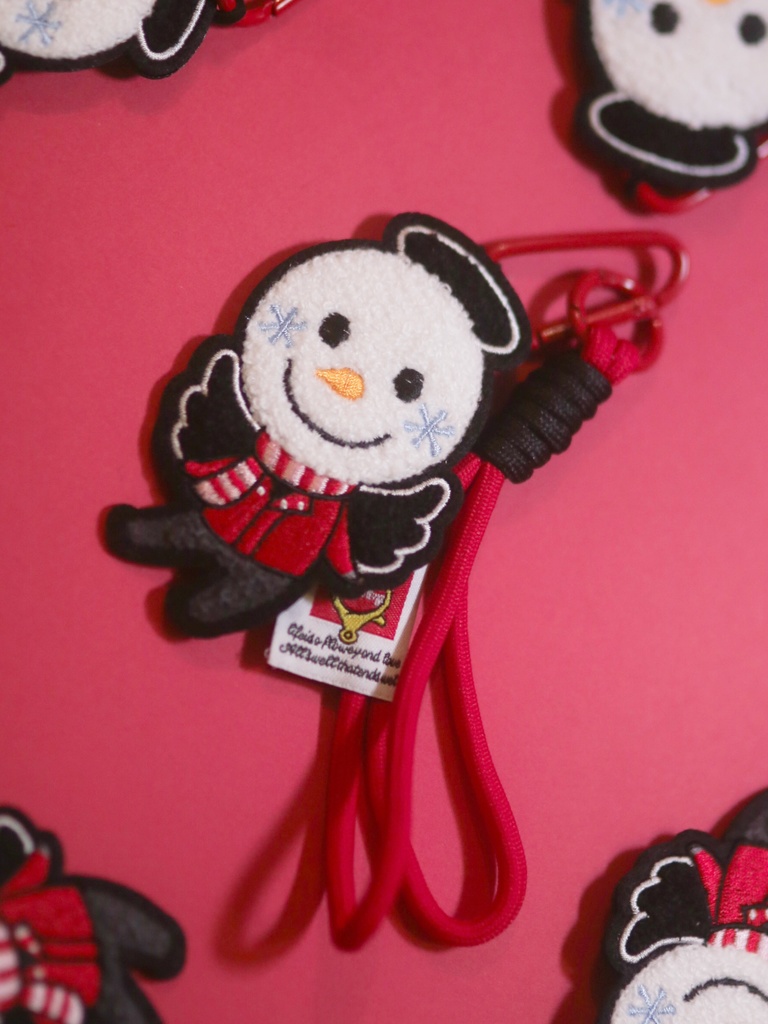 エビオのもこもこ刺繍ストラップ