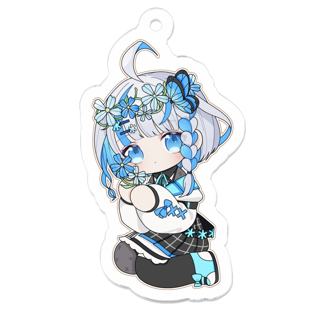 みにゆきしの(都会の姿) アクリルキーホルダー