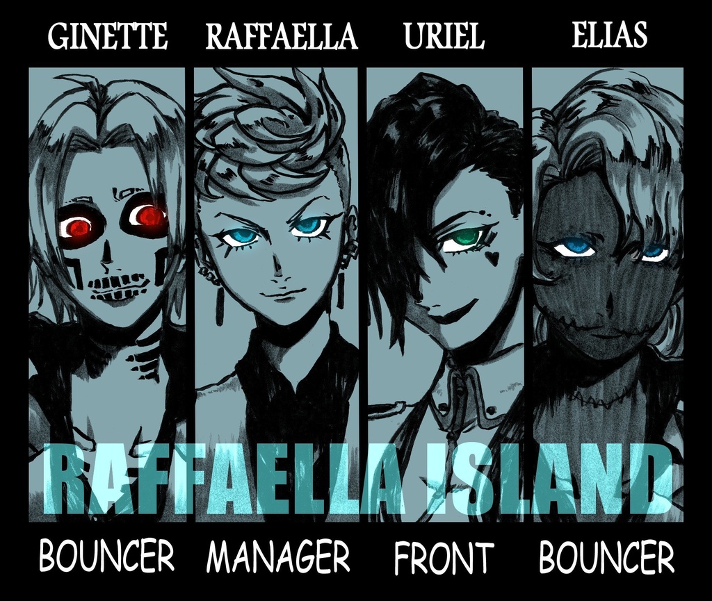 創作女マフィアちゃん アクリルフィギュア 各種