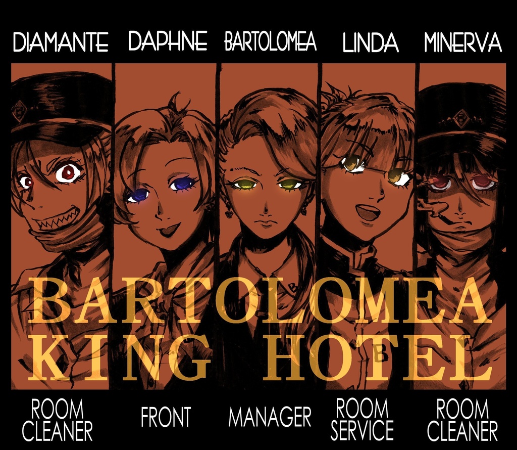 創作女マフィアちゃん アクリルフィギュア 各種