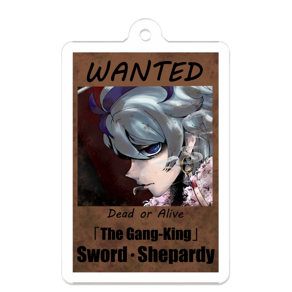 創作女マフィアちゃん アクリルキーホルダー「ソード手配書風」各種