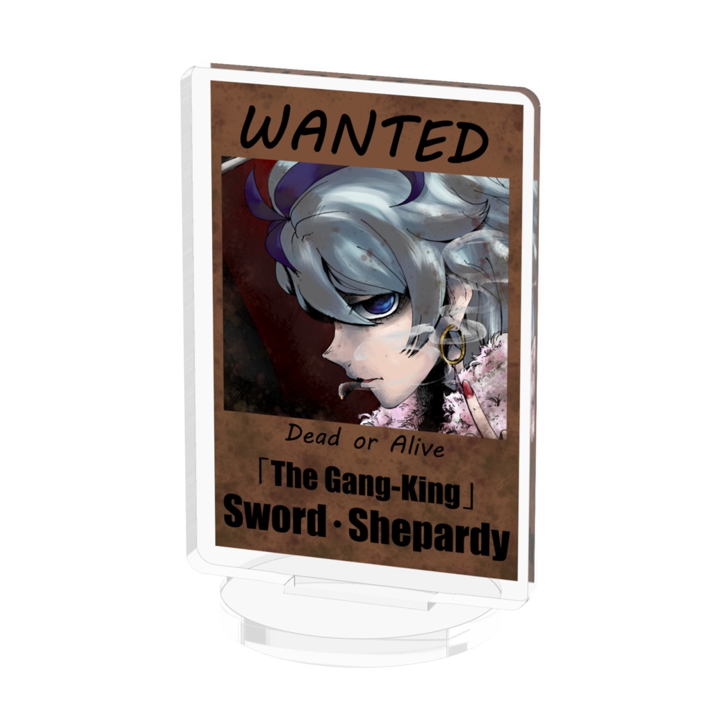 創作女マフィアちゃん アクリルフィギュア「ソード手配書風」各種