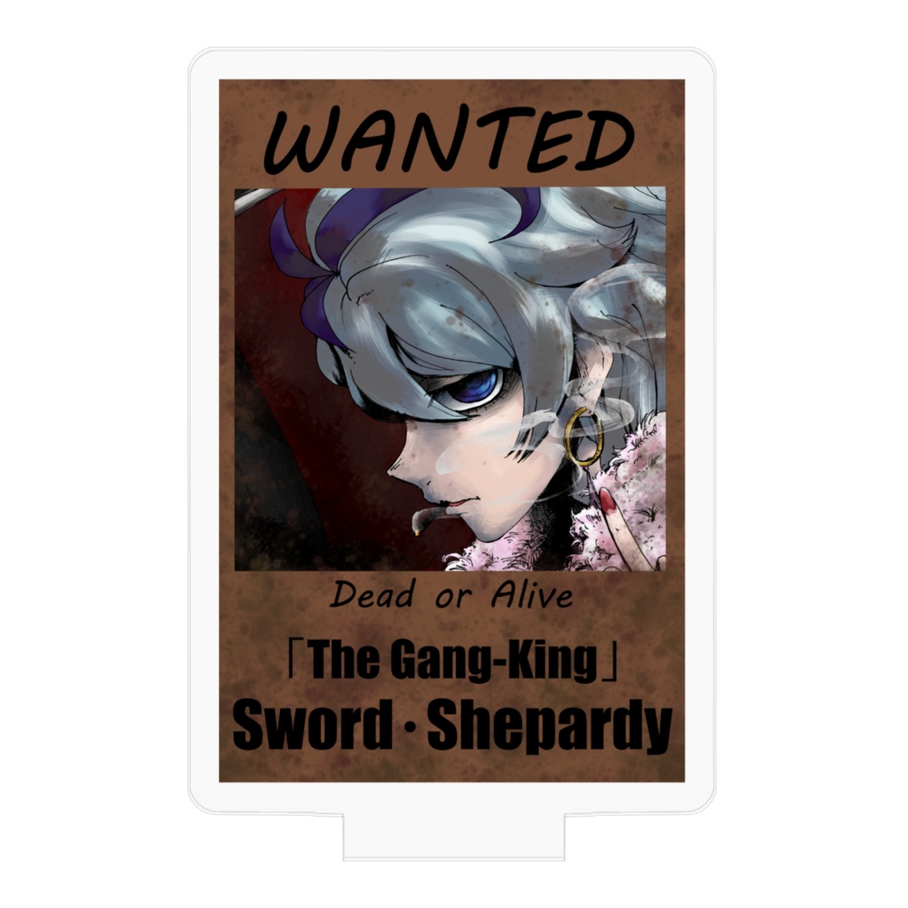 創作女マフィアちゃん アクリルフィギュア「ソード手配書風」各種