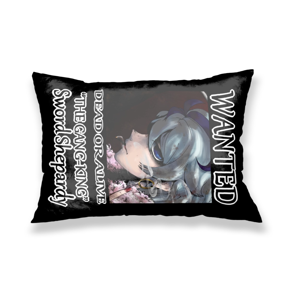 創作女マフィアちゃん 枕カバー「ソード手配書風」各種