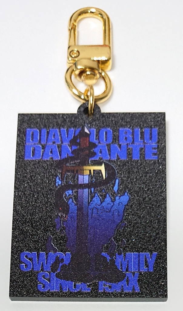 創作女マフィアちゃん アクリルキーホルダー(黒アクリル) 4種