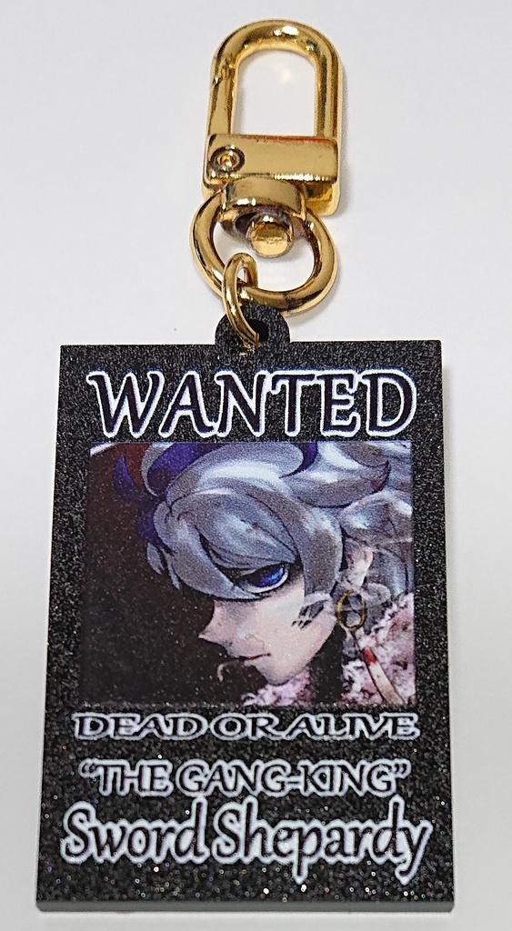 創作女マフィアちゃん アクリルキーホルダー(黒アクリル) 4種