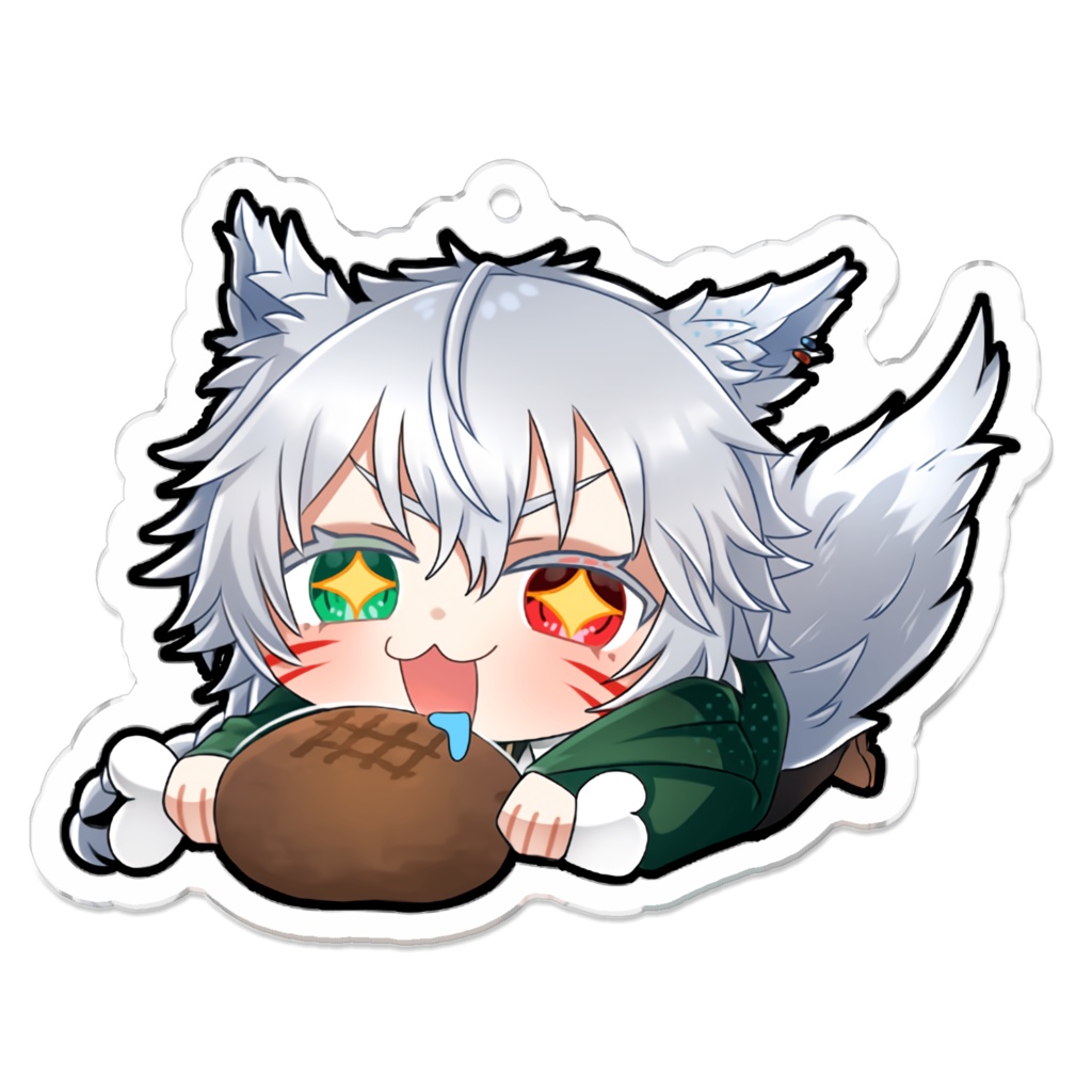 【個人Vtuber】レグナ大佐はらぺこアクリルキーホルダー