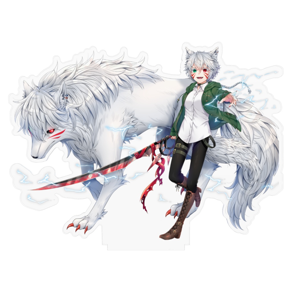 【Vtuber】レグナ大佐アクリルフィギュアC