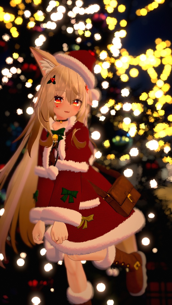 【舞夜, カリン,マヌカ,萌対応】クリスマスコート Christmas Coat