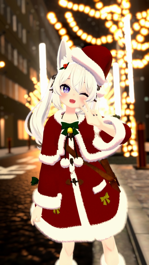 【舞夜, カリン,マヌカ,萌対応】クリスマスコート Christmas Coat