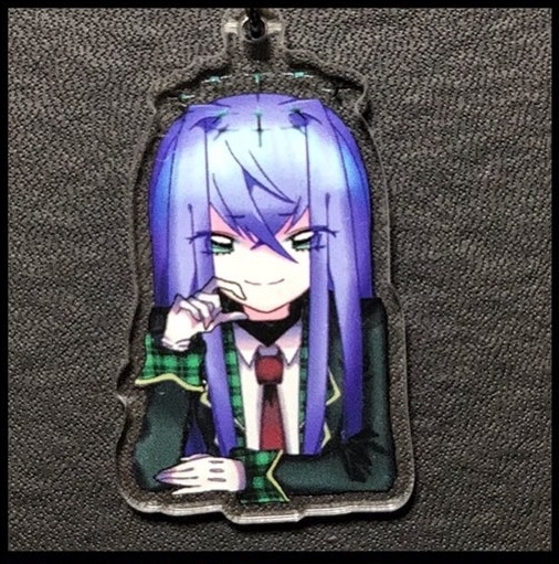 販売終了/九条写楽-見ている-アクリルキーホルダー