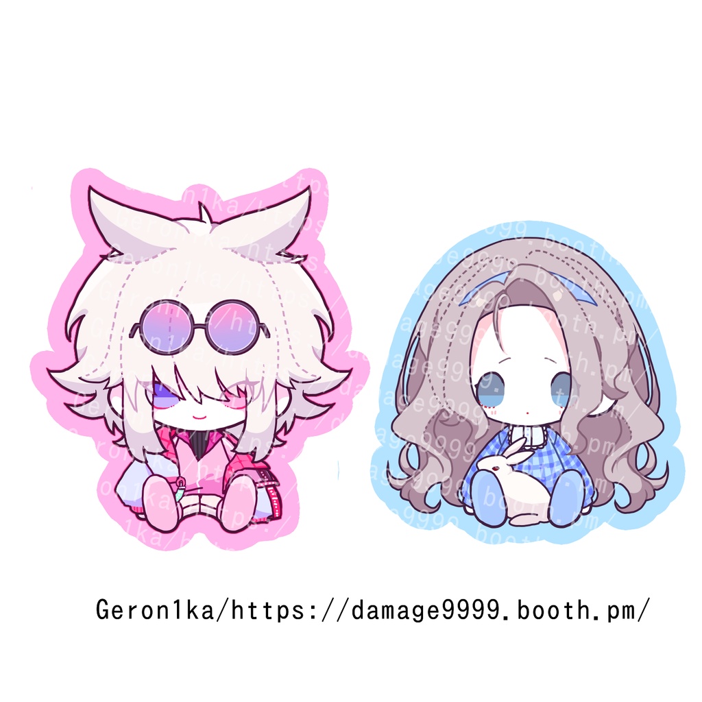 アクリルキーホルダー　Ray&Amaneセット