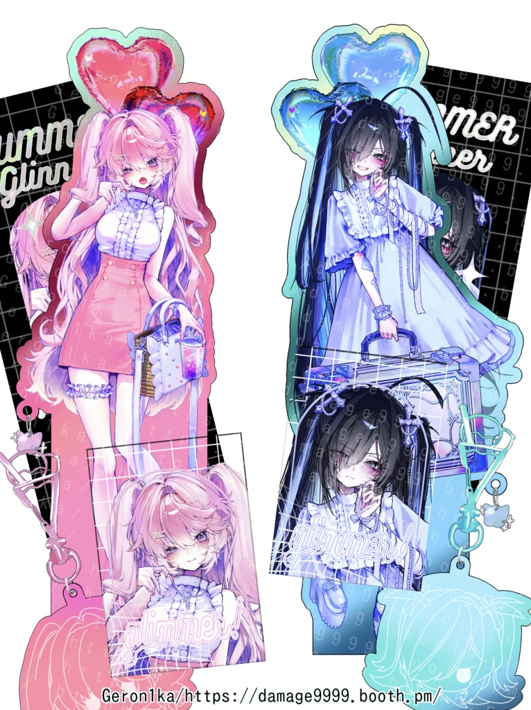 受注生産/SUMMER Acryl goods SET