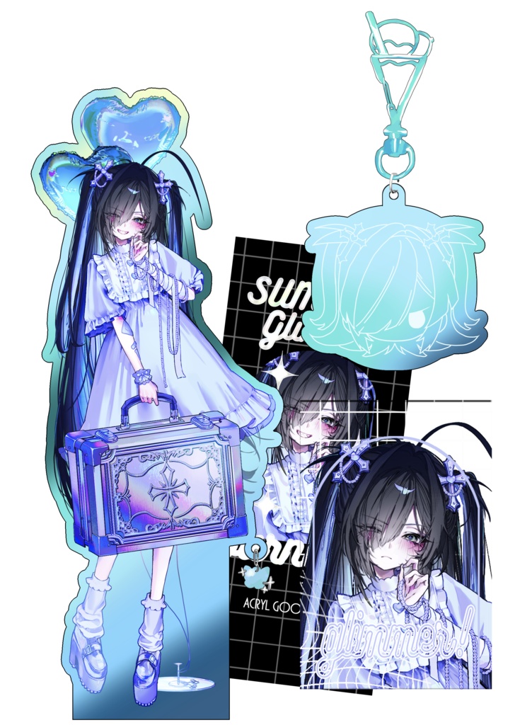 受注生産/SUMMER Acryl goods SET