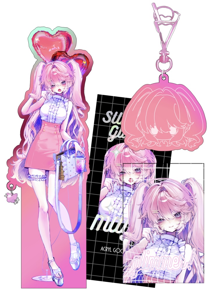 受注生産/SUMMER Acryl goods SET