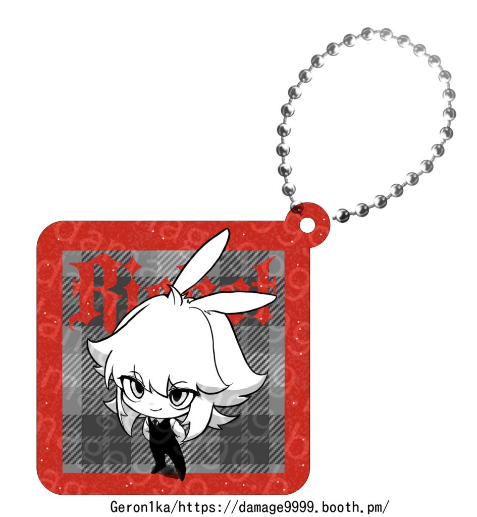 noir Richet Strawberry Jam アクリルキーチェーン