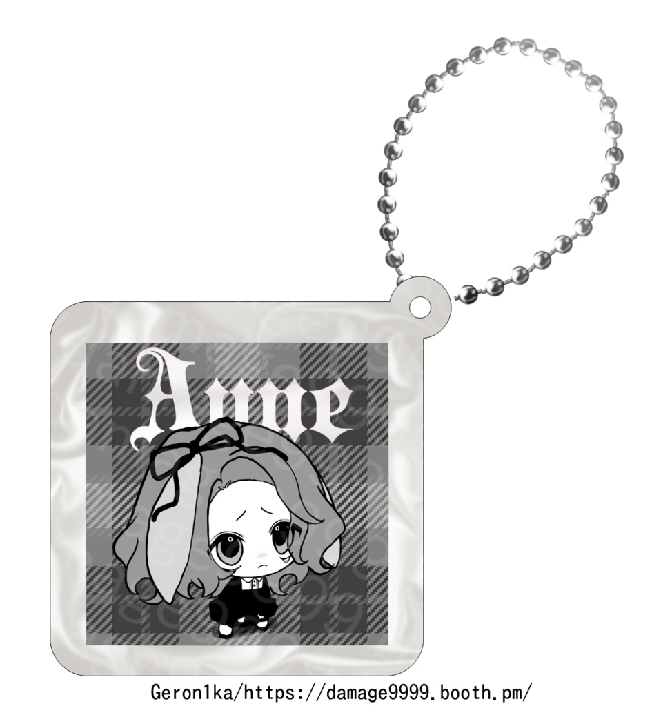 noir Aune Hot Milk アクリルキーチェーン