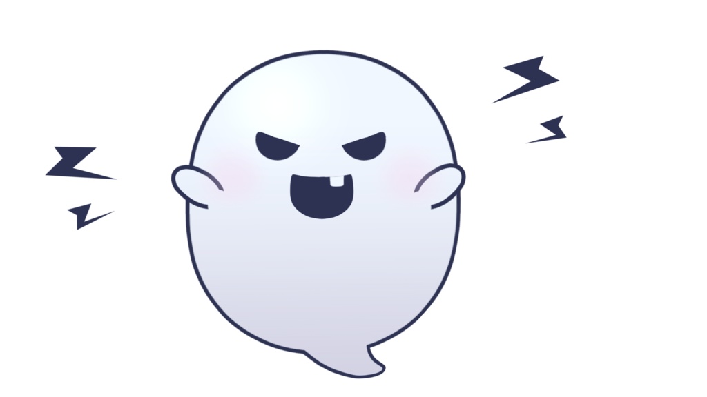 【Live2D】おばけ/Ghost Boo
