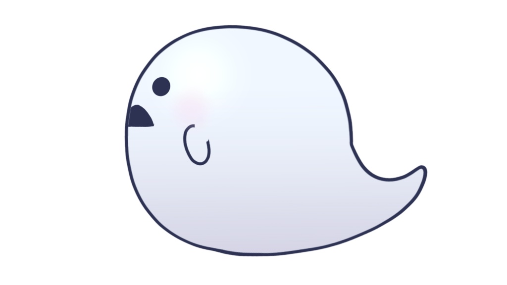 【Live2D】おばけ/Ghost Boo