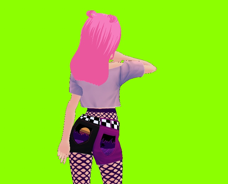 Pink Hair textures