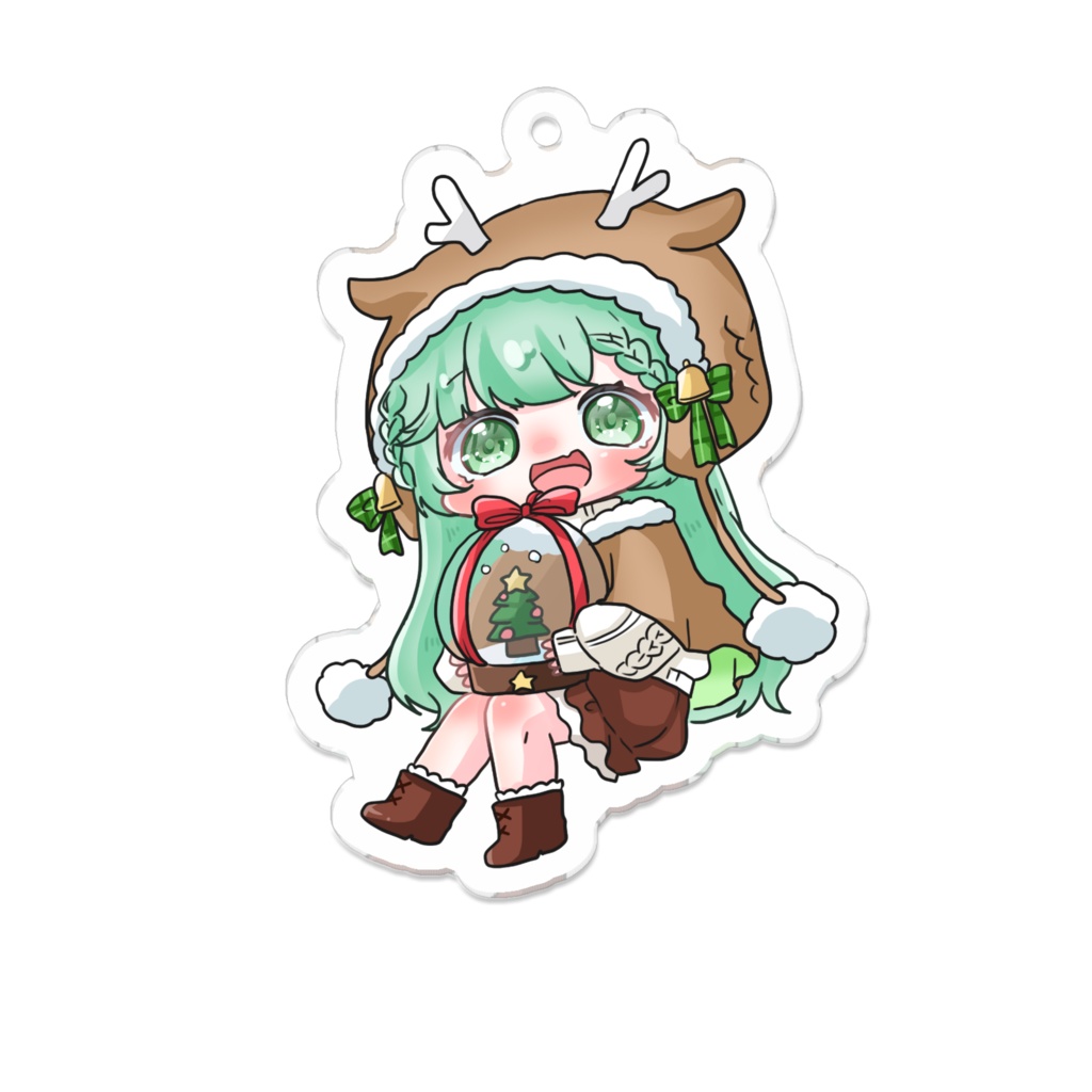 アクリルキーホルダー　【鹿白るい】