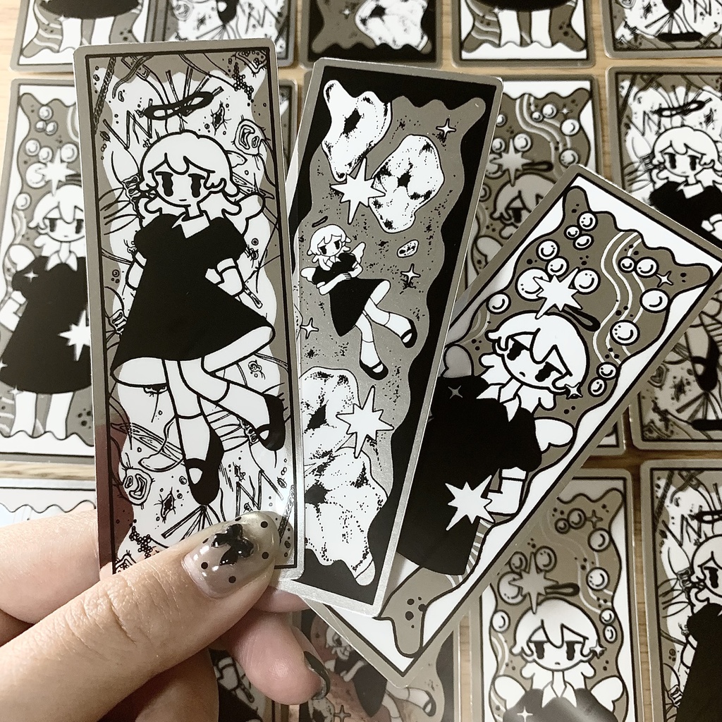 個展「揺らぐプレパラート」ステッカーセット
