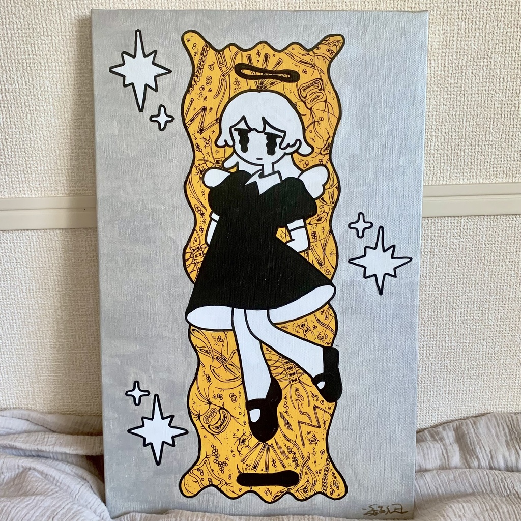 作品「WAKUWAKU」/M10号