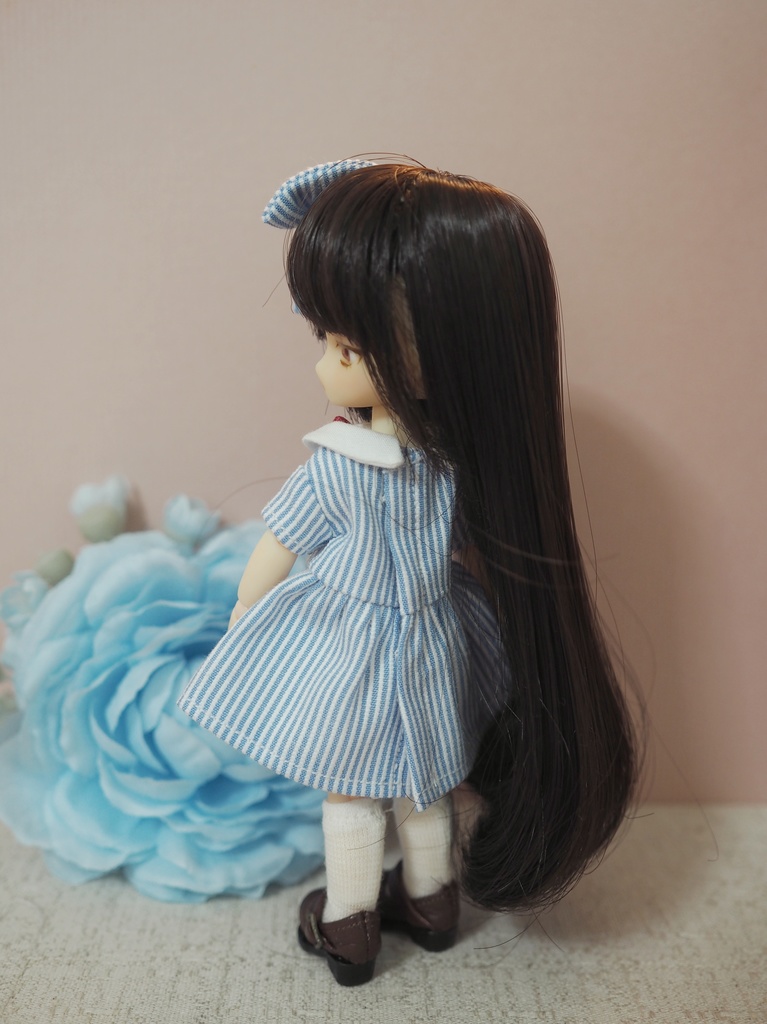 オビツ11用 制服風ワンピースセット(夏)