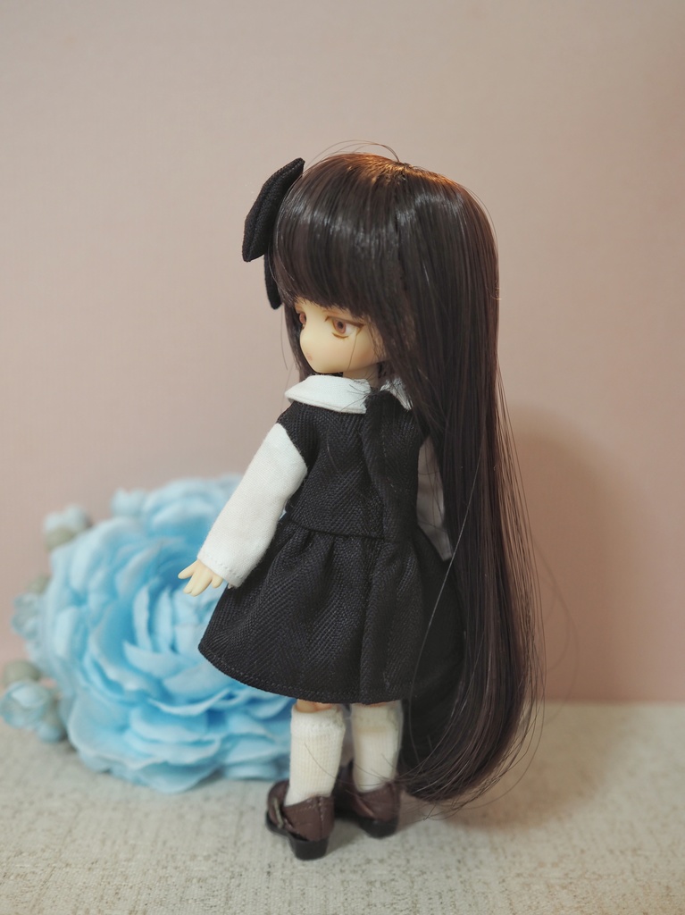 オビツ11用 制服風ワンピースセット(冬)