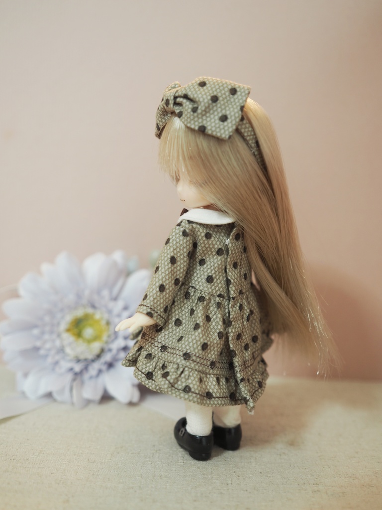 オビツ11用 クラシックブランワンピースセット