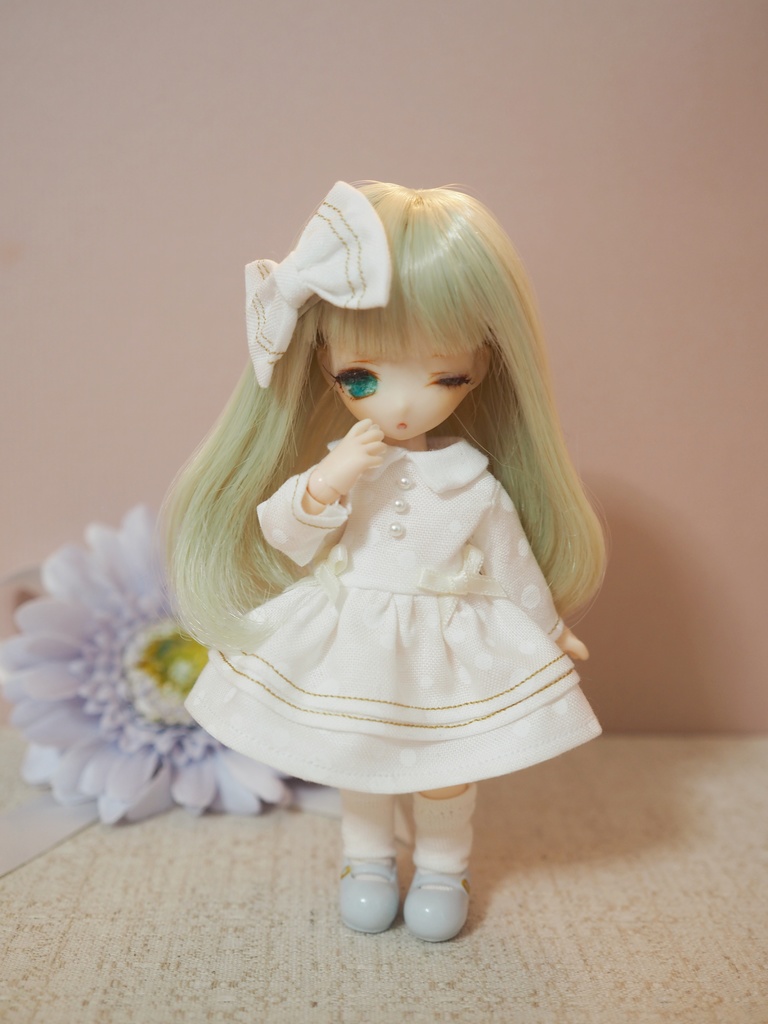 オビツ11用 クリスマスカラーワンピースセット 2025ver.