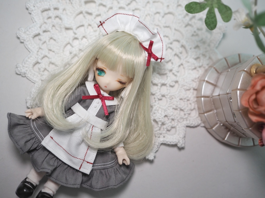 オビツ11用 カラフルメイドちゃんワンピースセット(2026ハロウィンver.)