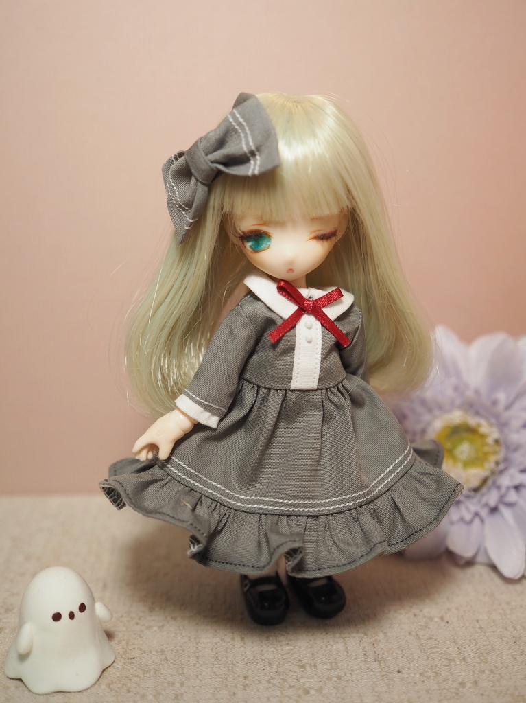 オビツ11用 カラフルメイドちゃんワンピースセット(2026ハロウィンver.)